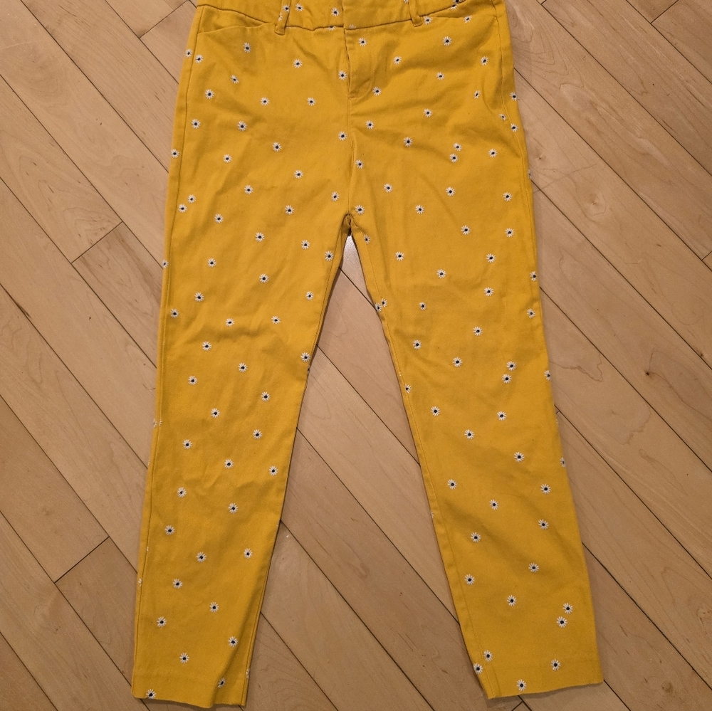 Yellow Daisy "Pixie" Pants